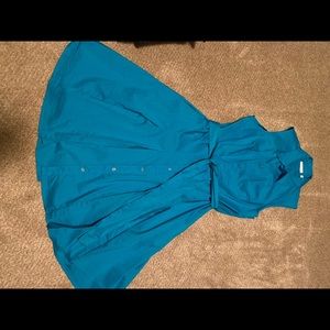 Button up dress